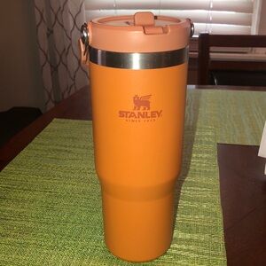 Stanley IceFlow Stainless Steel Tumbler with Straw Ochre 30 oz